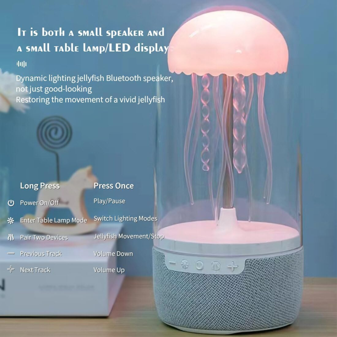 JellyWave Multi-Function Speaker Lamp